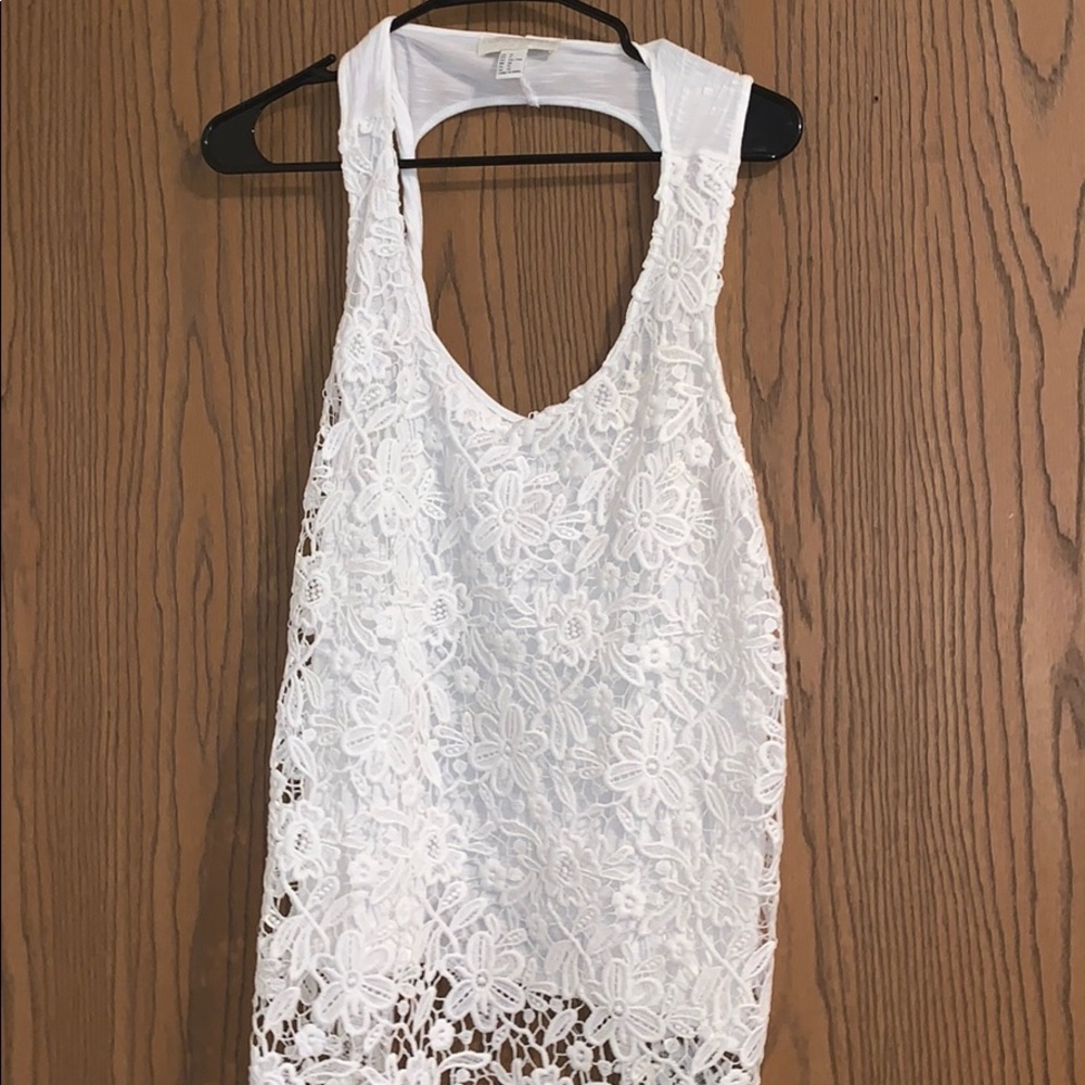 Forever 21+ Size Floral Tank